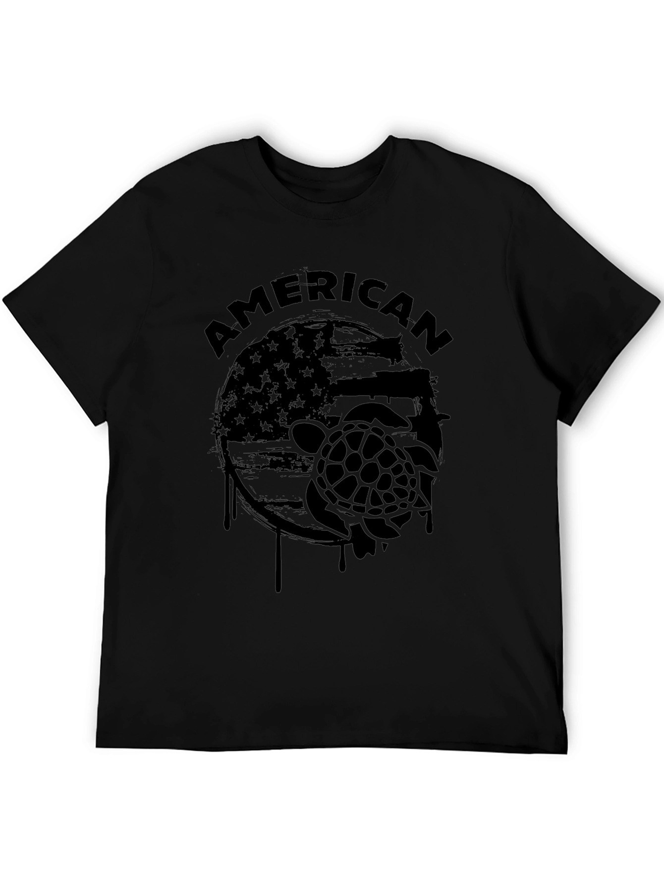 American Turtle Graphic T-Shirt - Patriotic Tee