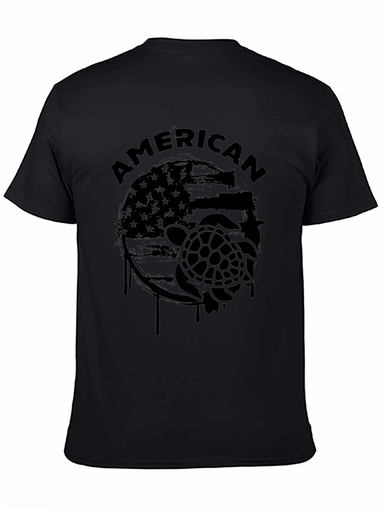 American Turtle Graphic T-Shirt - Patriotic Tee