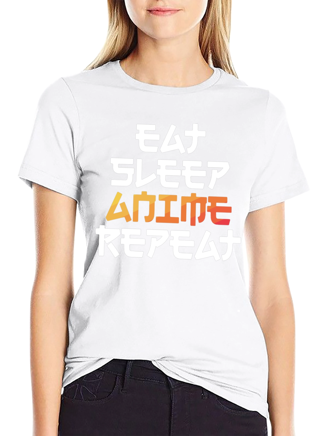 Eat Sleep Anime Repeat Black Graphic Tee