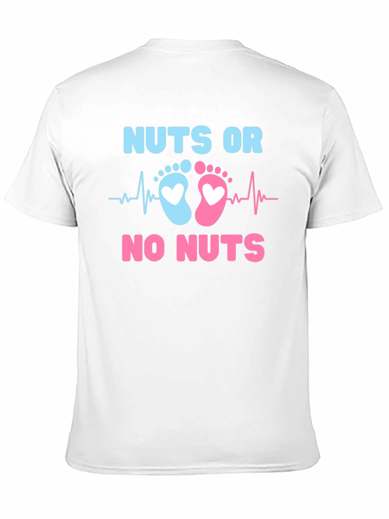 Nuts or No Nuts Gender Reveal T-Shirt