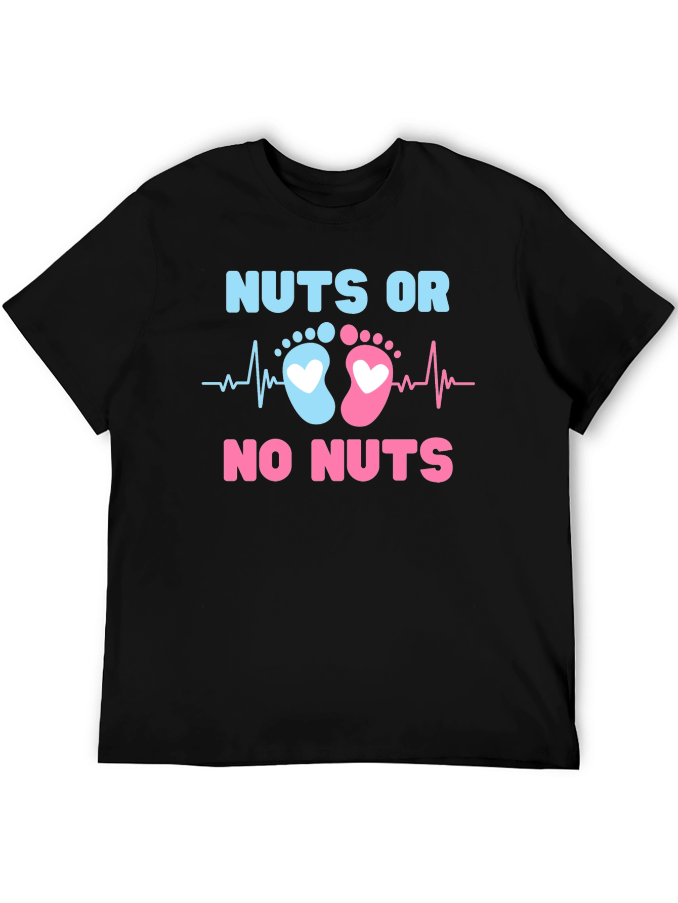 Nuts or No Nuts Gender Reveal T-Shirt