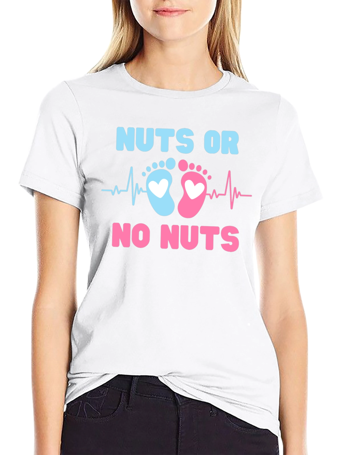 Nuts or No Nuts Gender Reveal T-Shirt