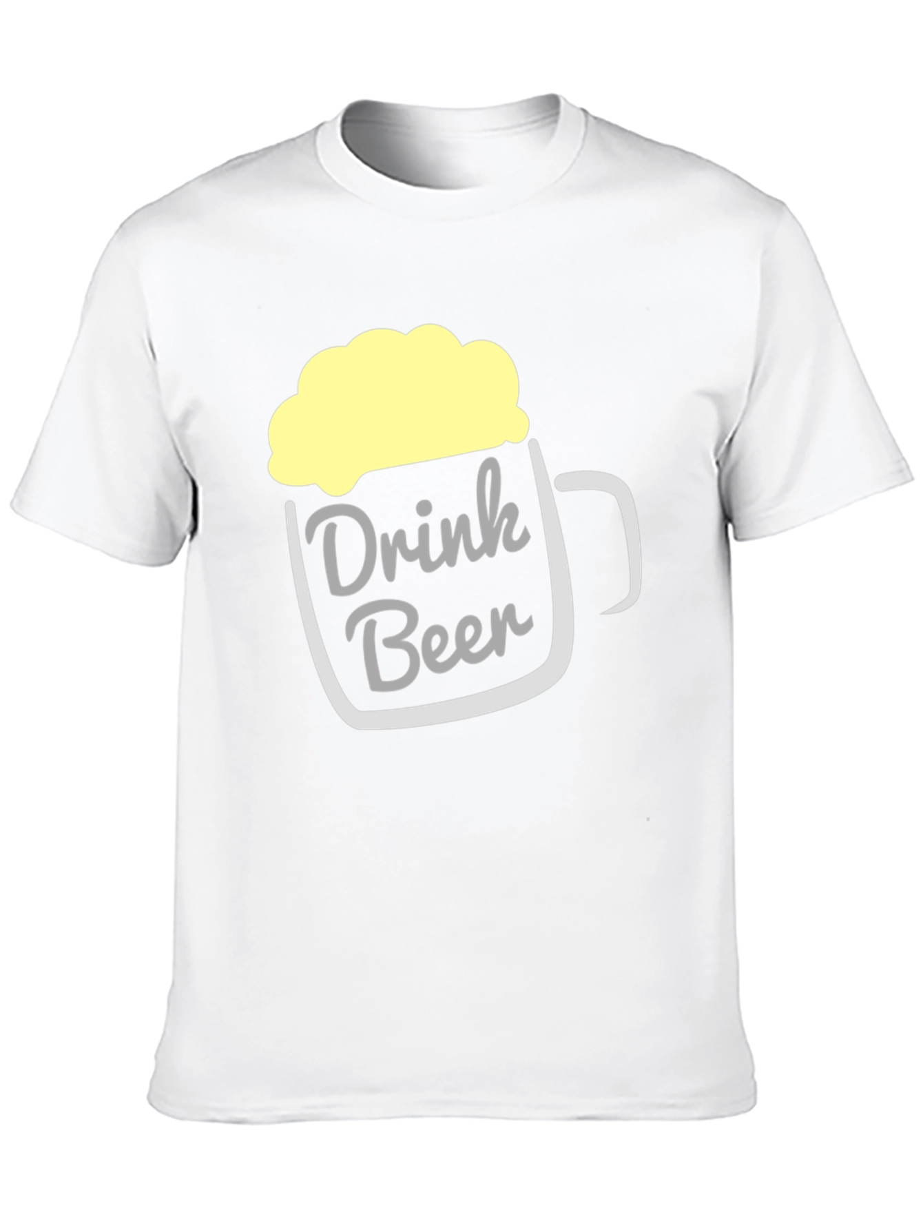 Drink Beer T-Shirt - Funny Beer Mug Design