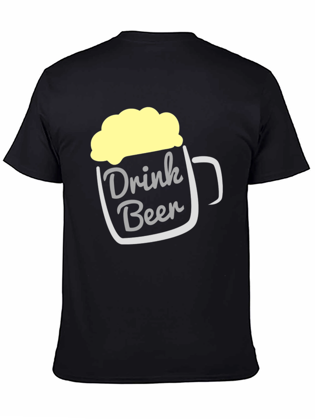 Drink Beer T-Shirt - Funny Beer Mug Design