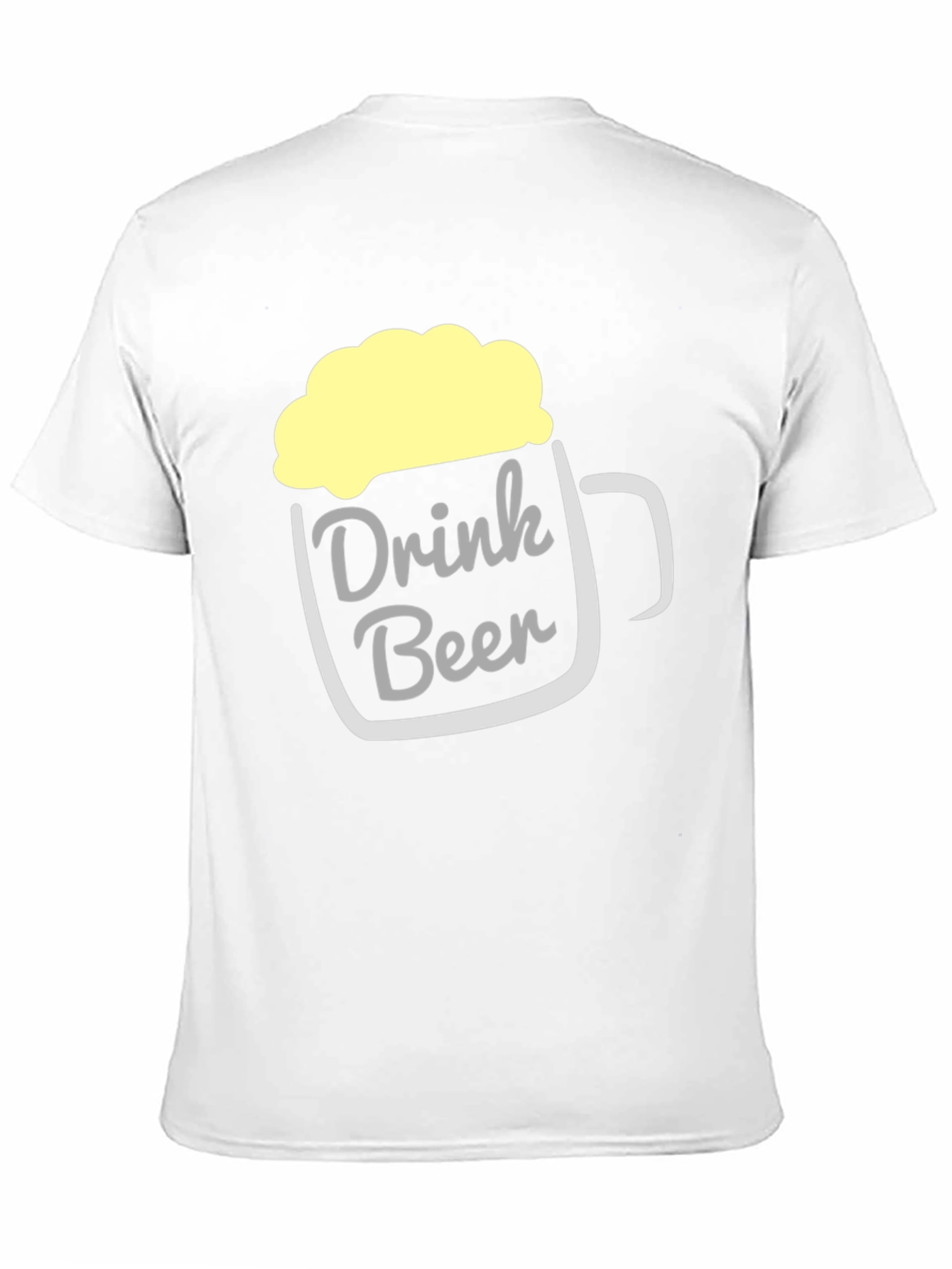 Drink Beer T-Shirt - Funny Beer Mug Design