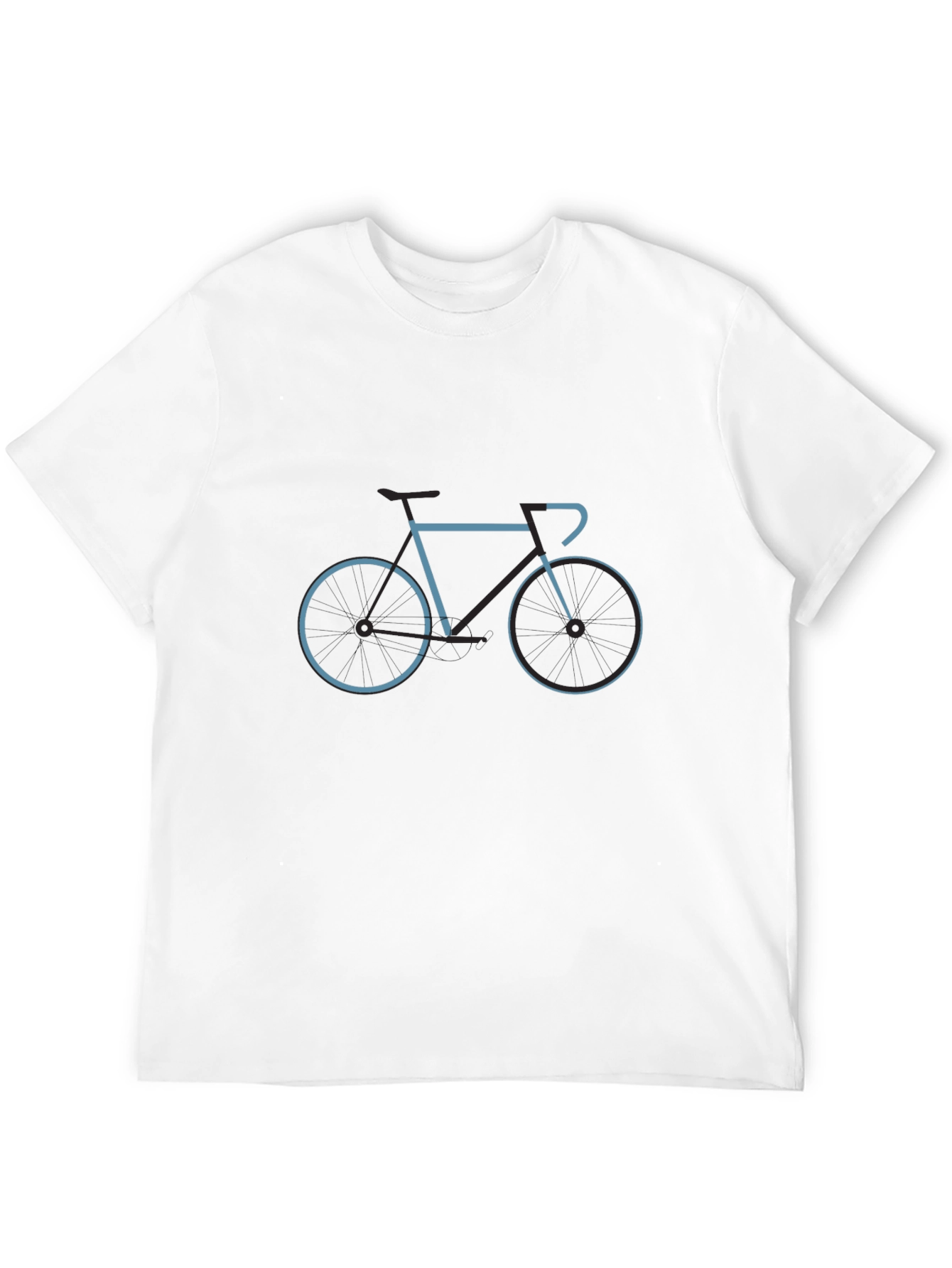 Mens Graphic Tee - Bicycle Print