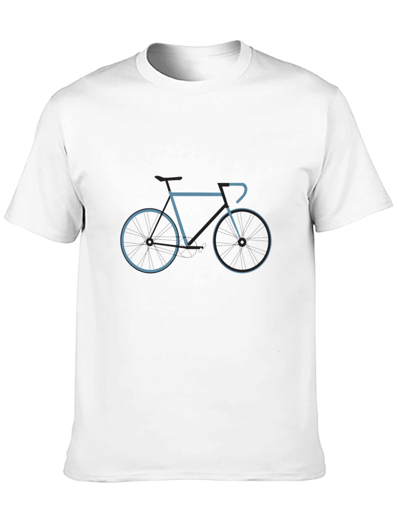 Mens Graphic Tee - Bicycle Print