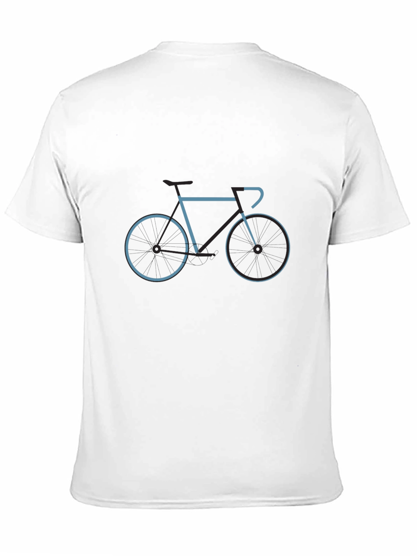 Mens Graphic Tee - Bicycle Print
