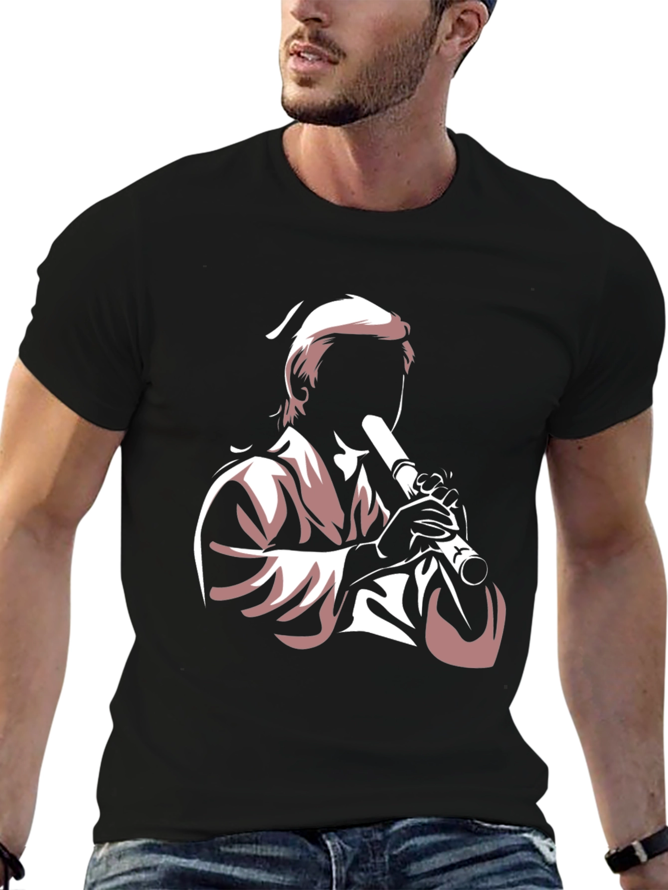 Musician Silhouette Graphic Tee