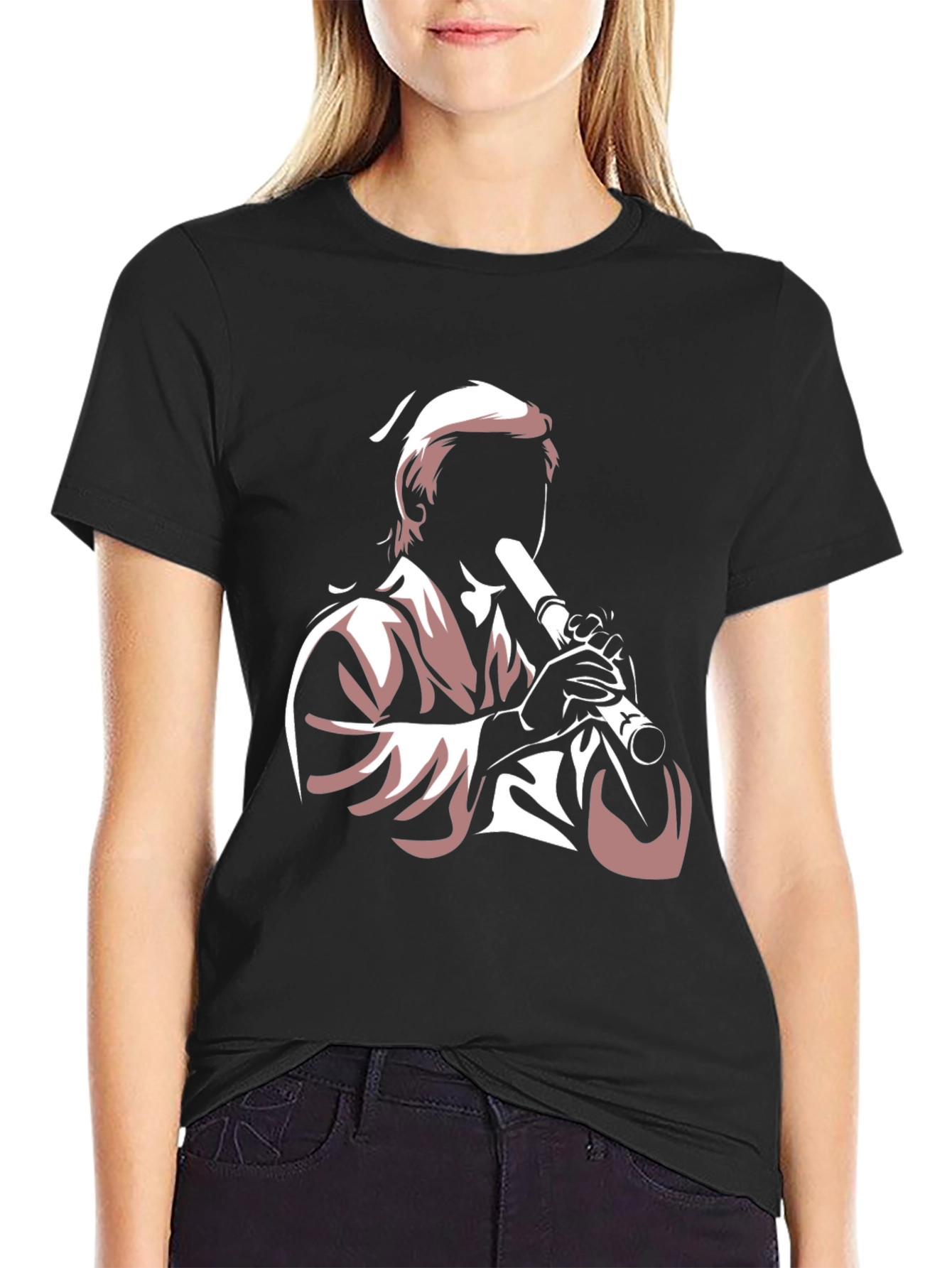 Musician Silhouette Graphic Tee