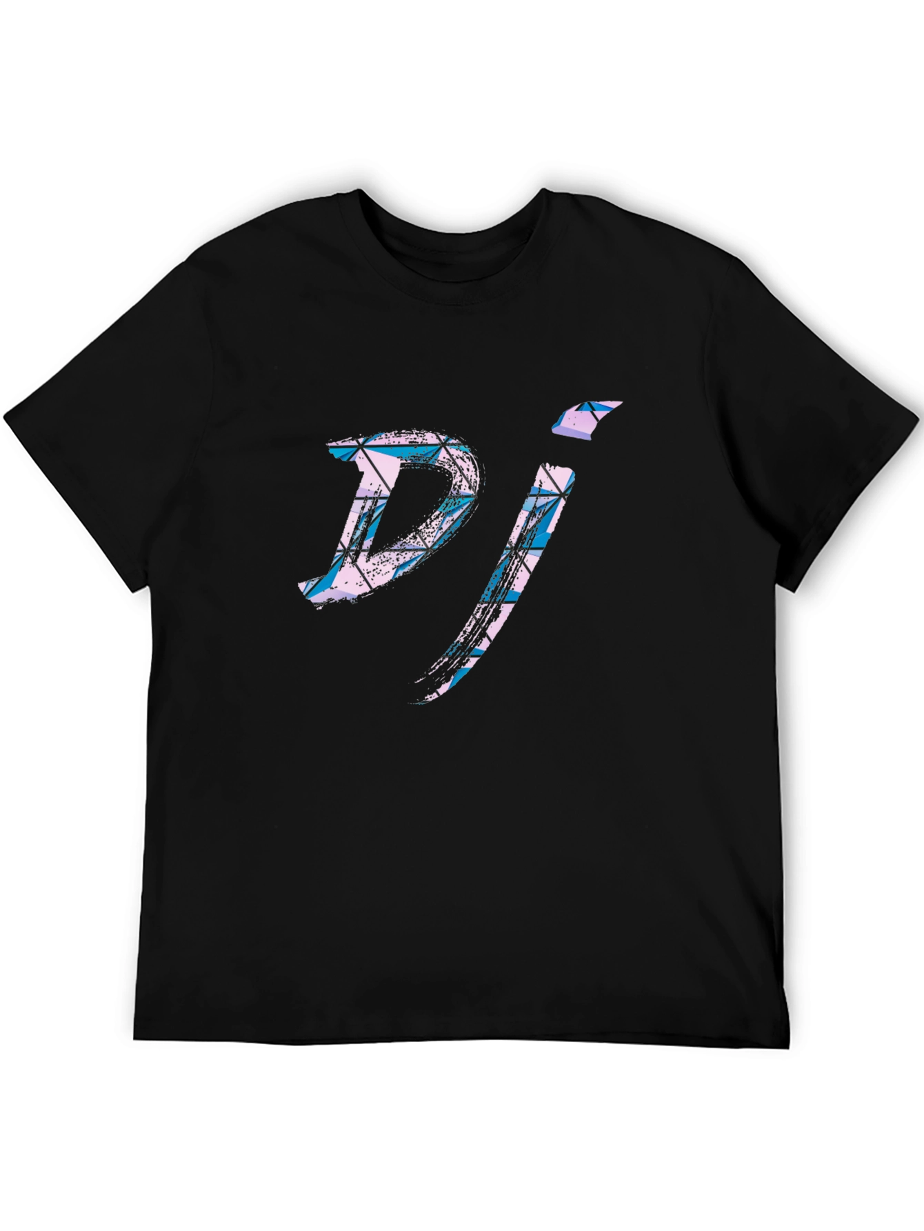 DJ Graphic Tee - Black Casual Shirt