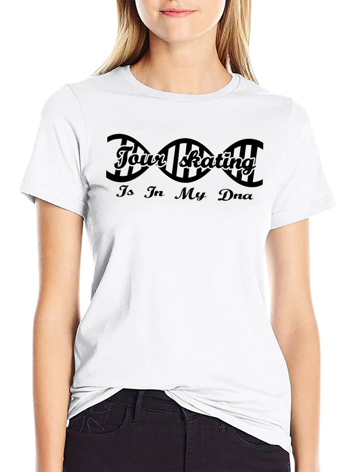 Tour Skating DNA Black T-Shirt