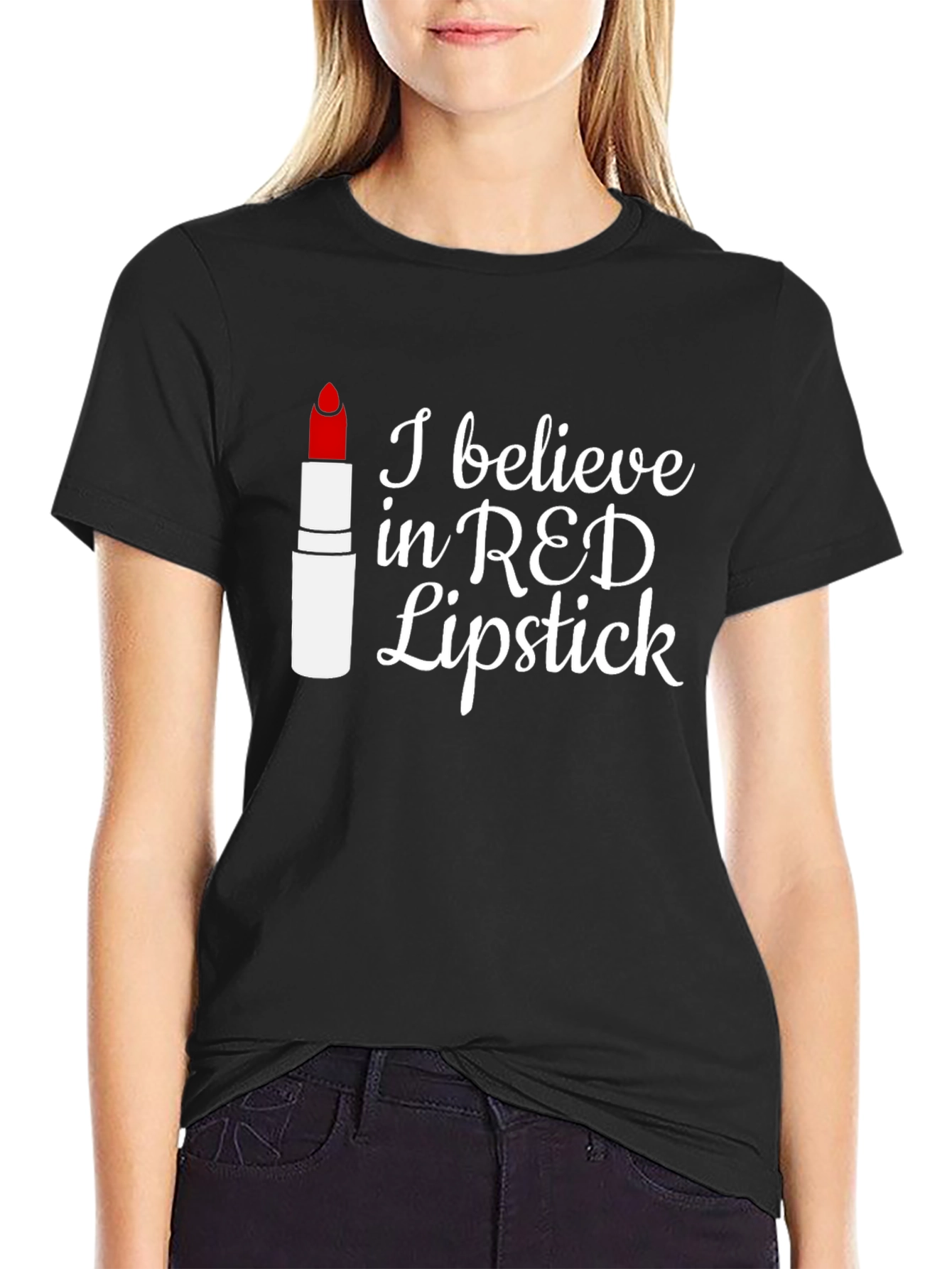 Red Lipstick Believer T-Shirt