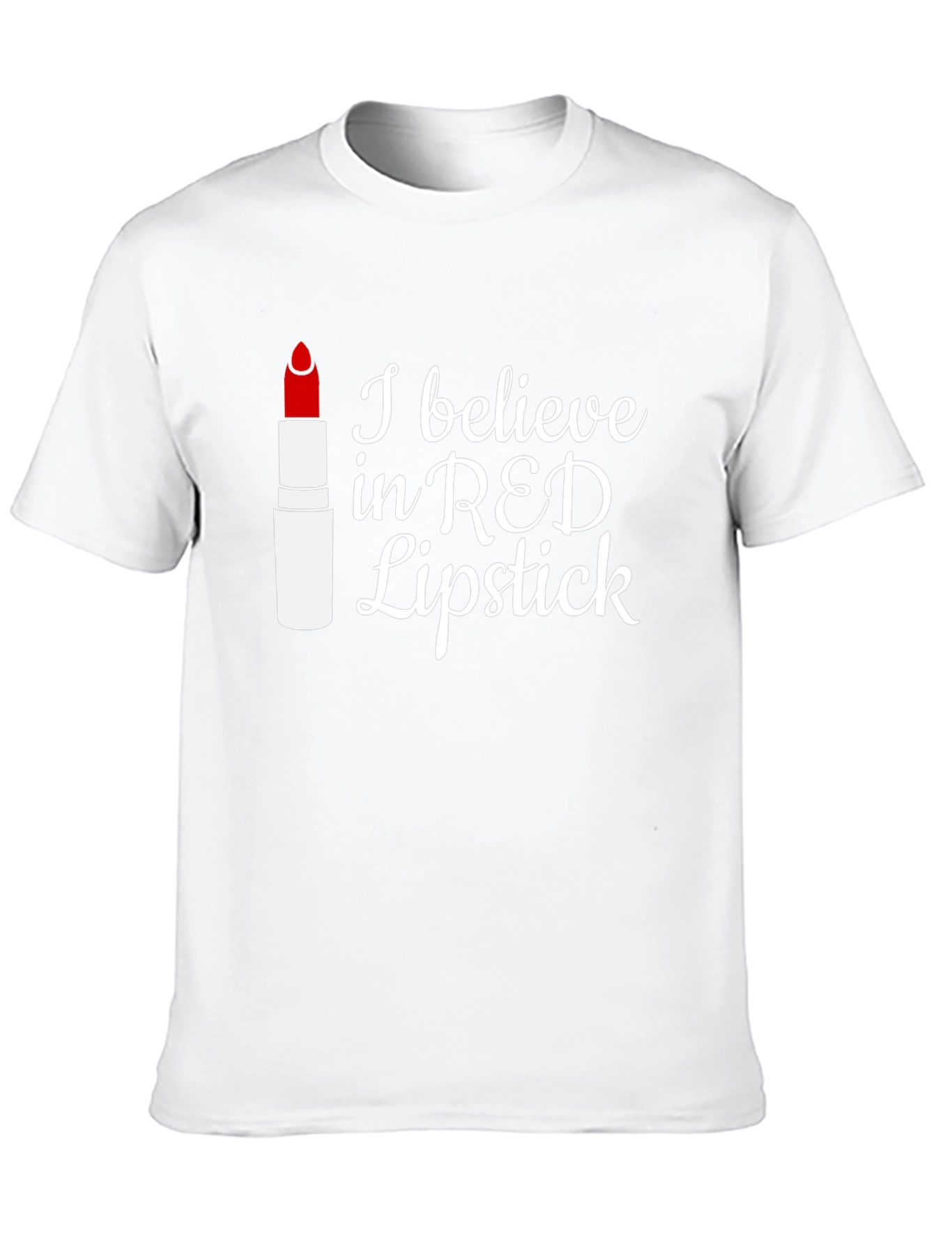 Red Lipstick Believer T-Shirt