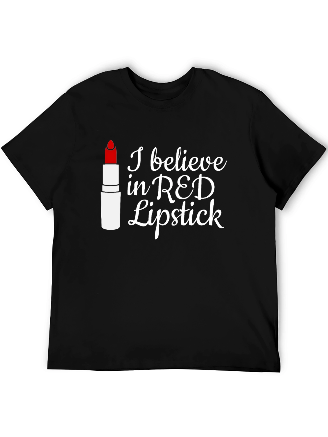 Red Lipstick Believer T-Shirt