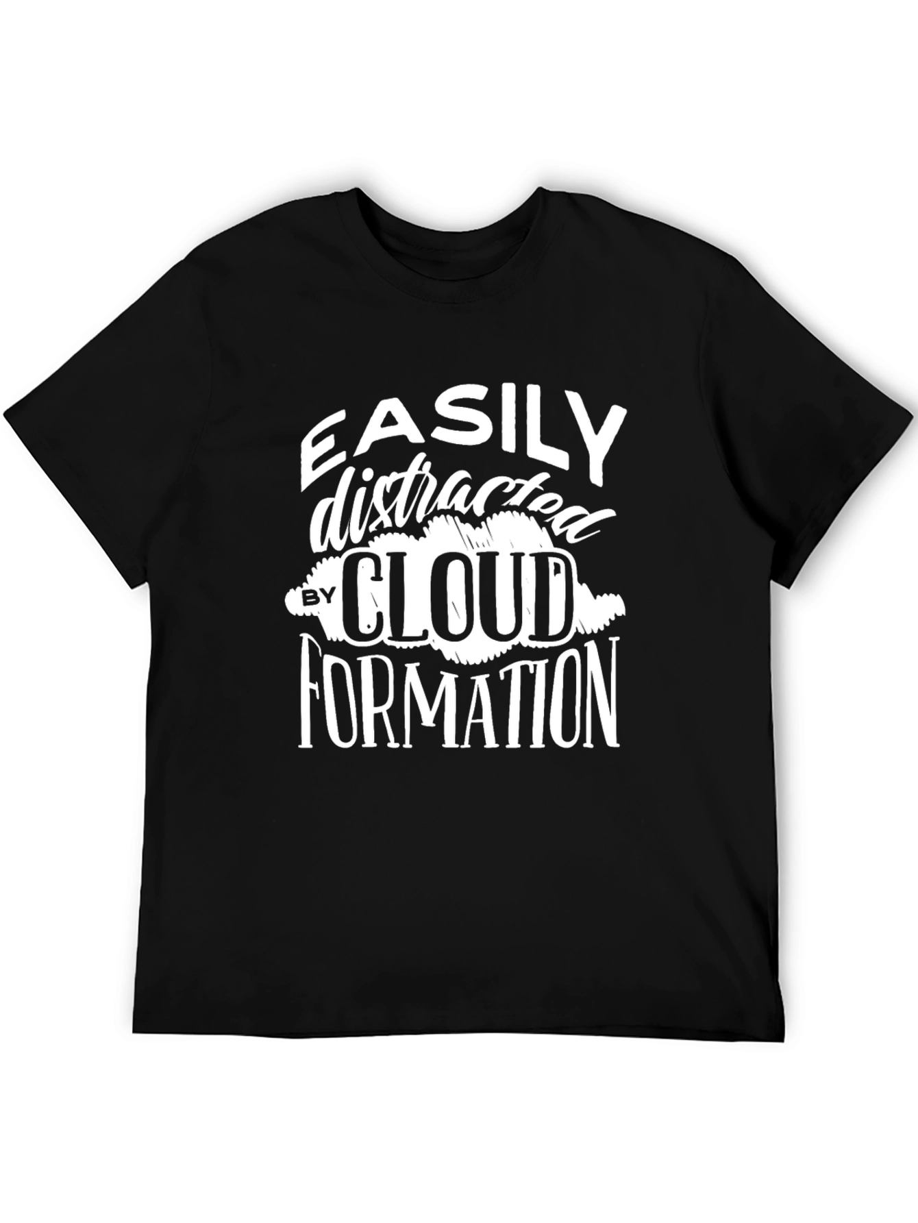 Cloud Formation T-Shirt - Easily Distracted Tee