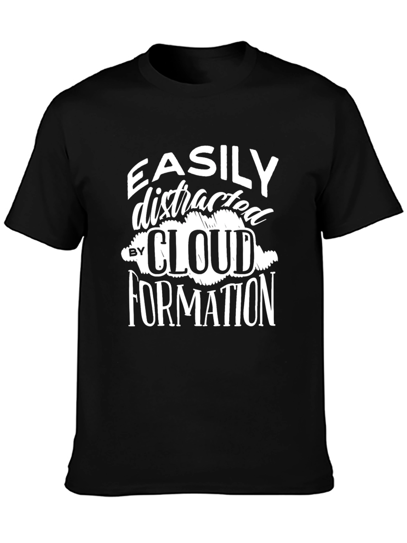 Cloud Formation T-Shirt - Easily Distracted Tee