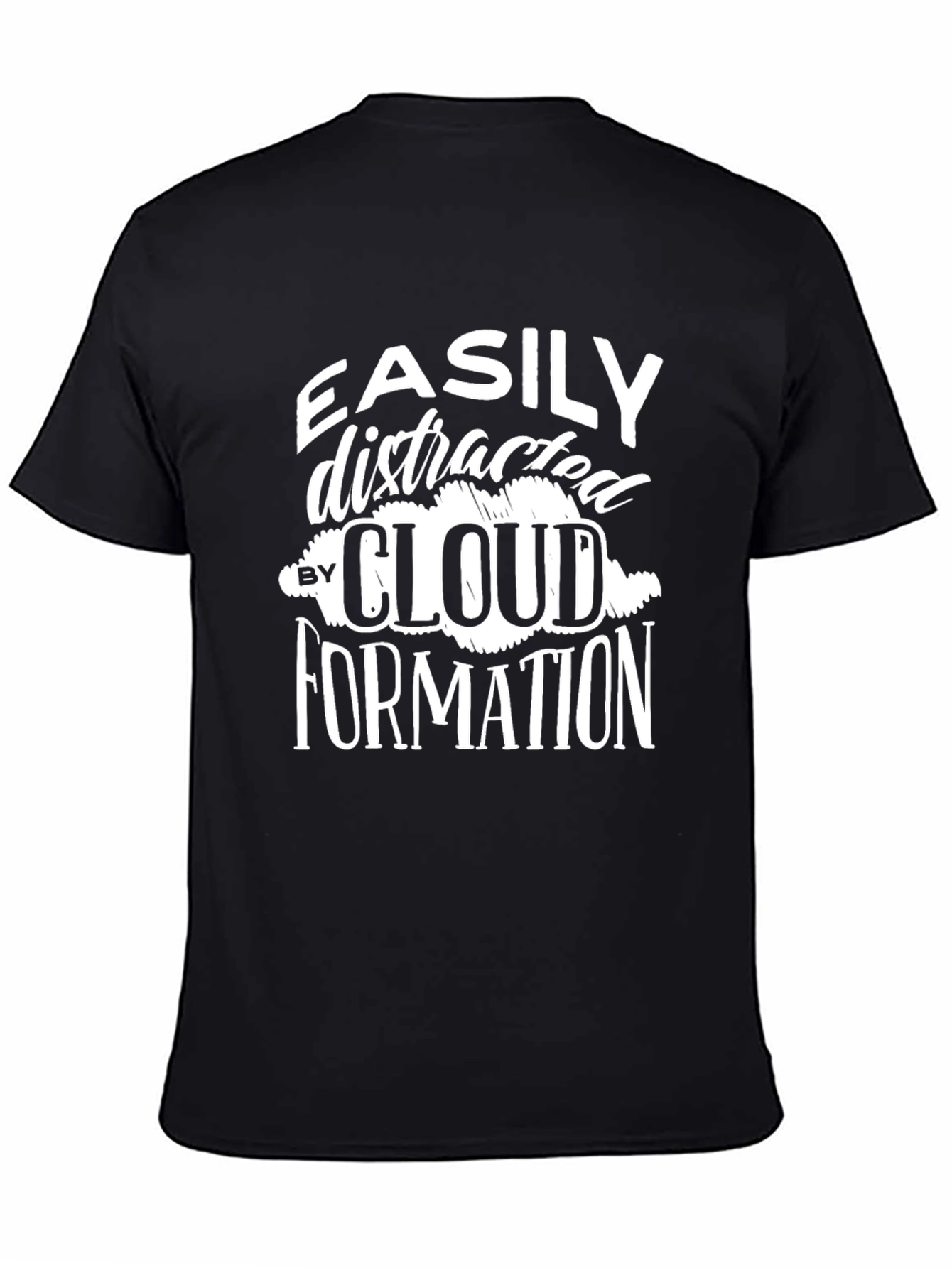 Cloud Formation T-Shirt - Easily Distracted Tee