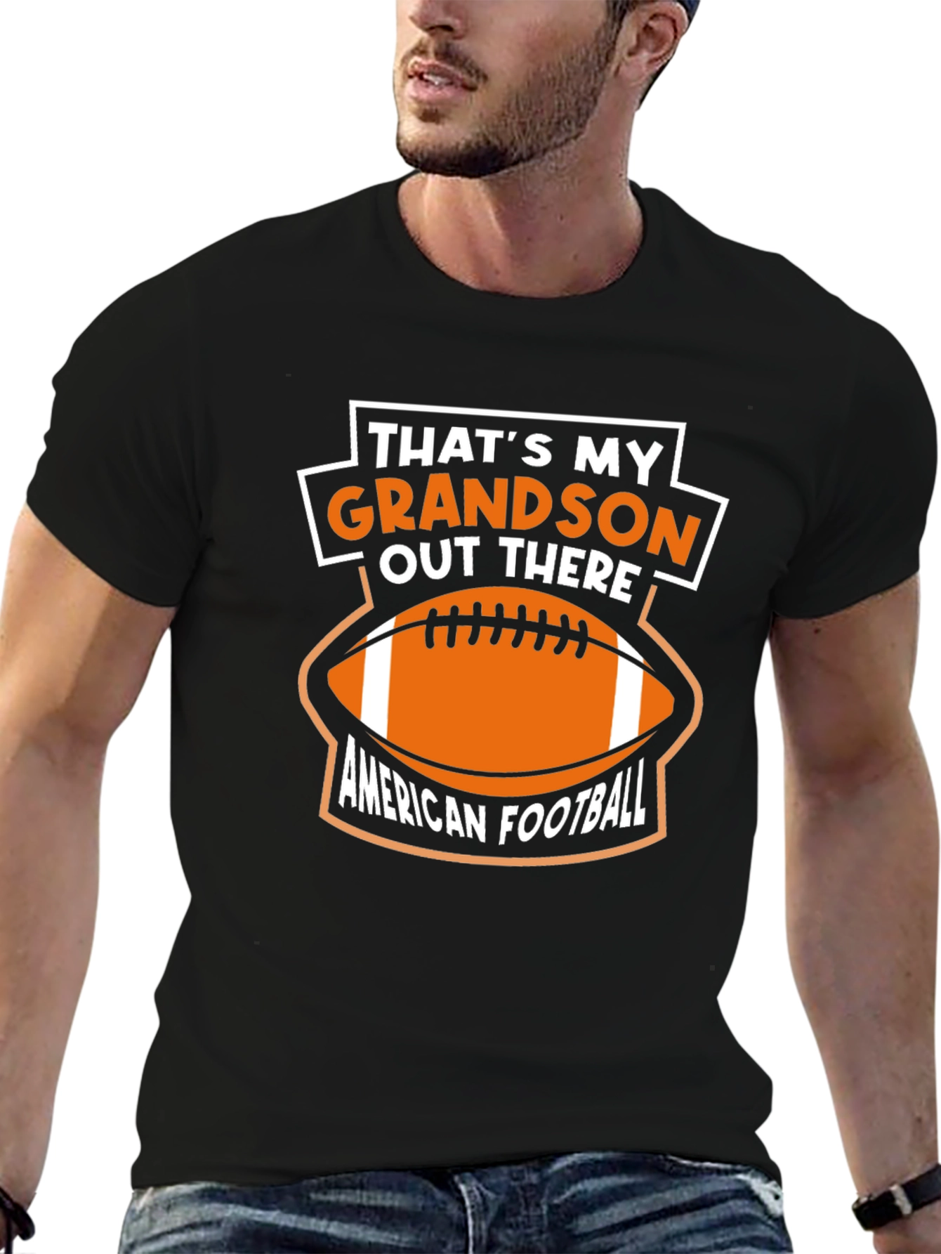 Thats My Grandson Football T-Shirt