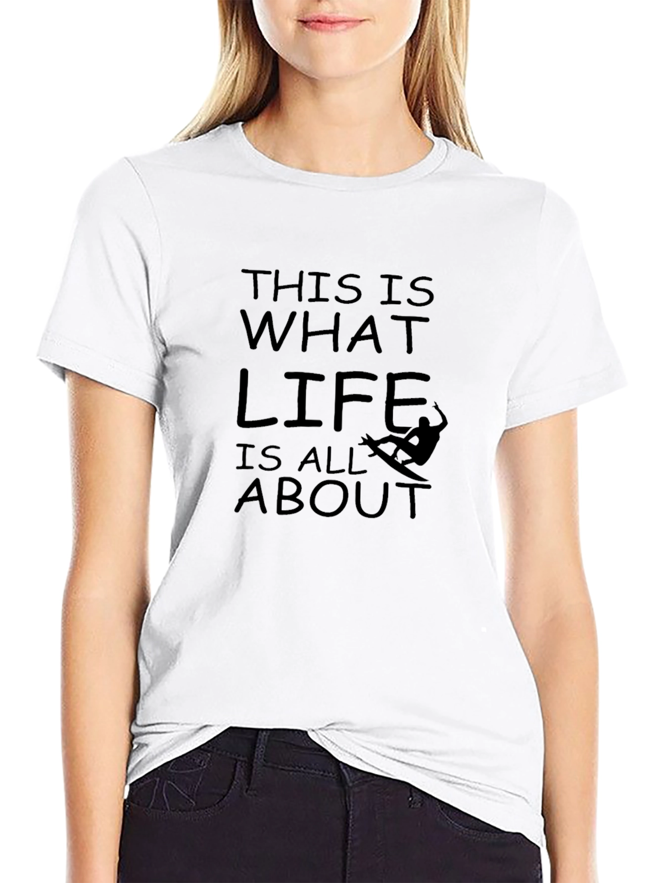 Life is All About T-Shirt | Surfing Tee