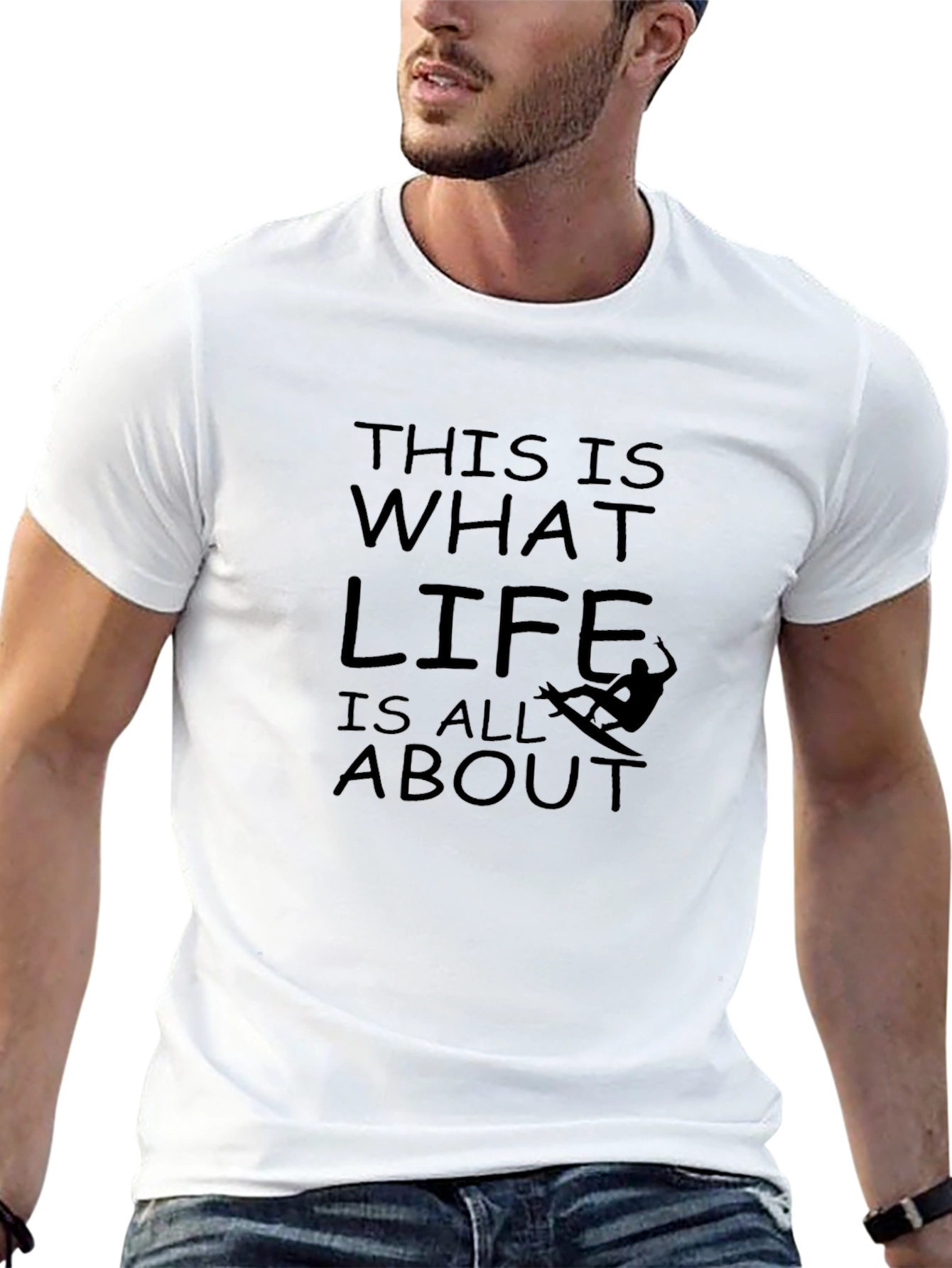 Life is All About T-Shirt | Surfing Tee