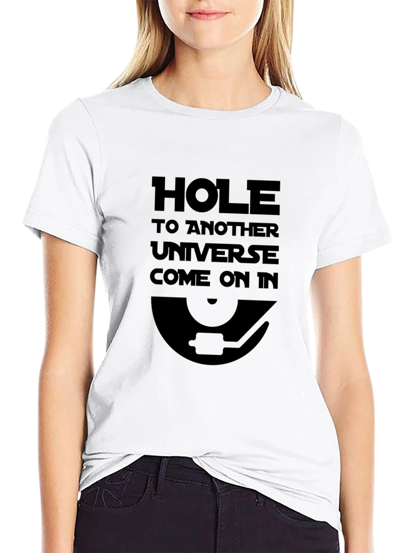 Hole To Another Universe Graphic T-Shirt