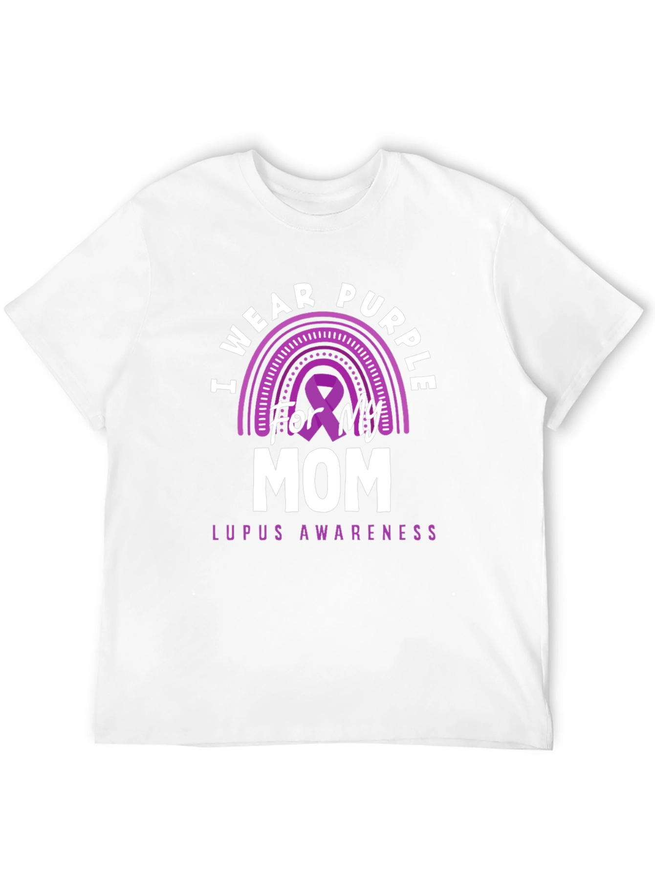 Purple Lupus Awareness T-Shirt - For My Mom