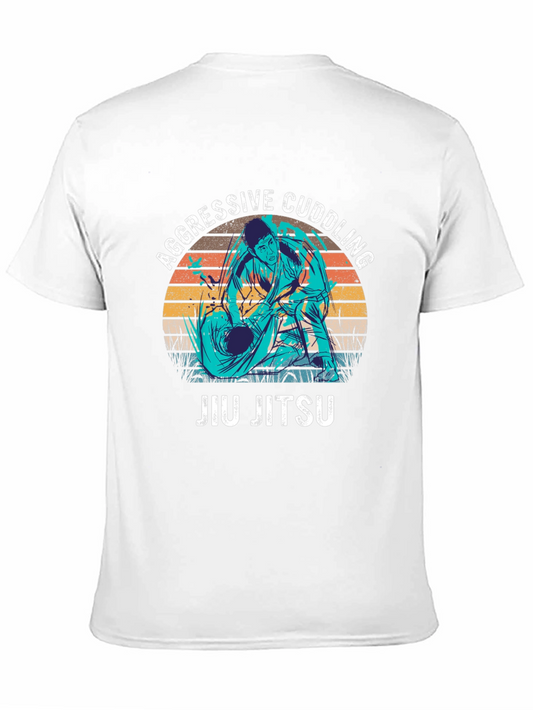 Aggressive Cuddling Jiu Jitsu T-Shirt