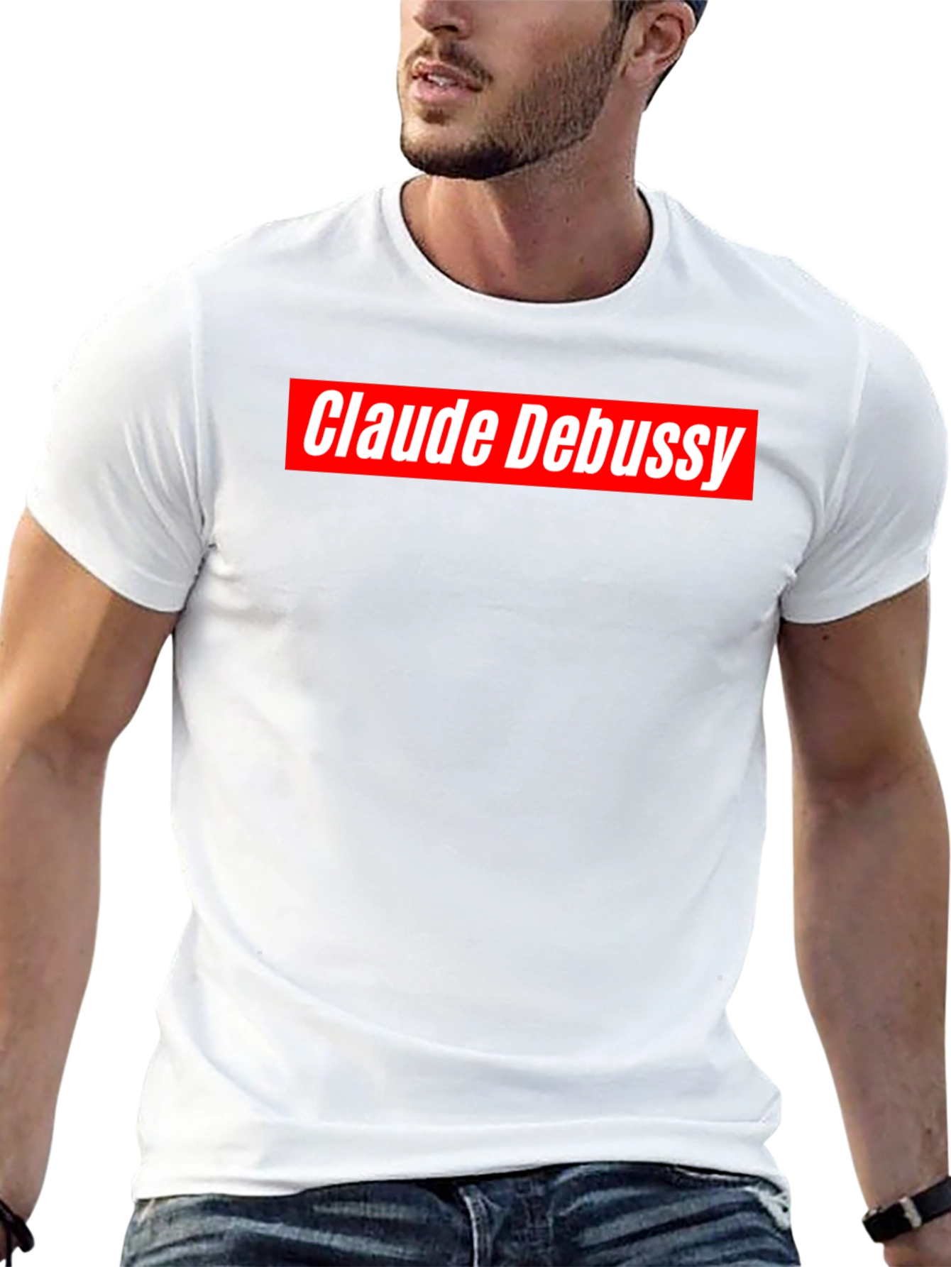 Claude Debussy Graphic T-Shirt - Black