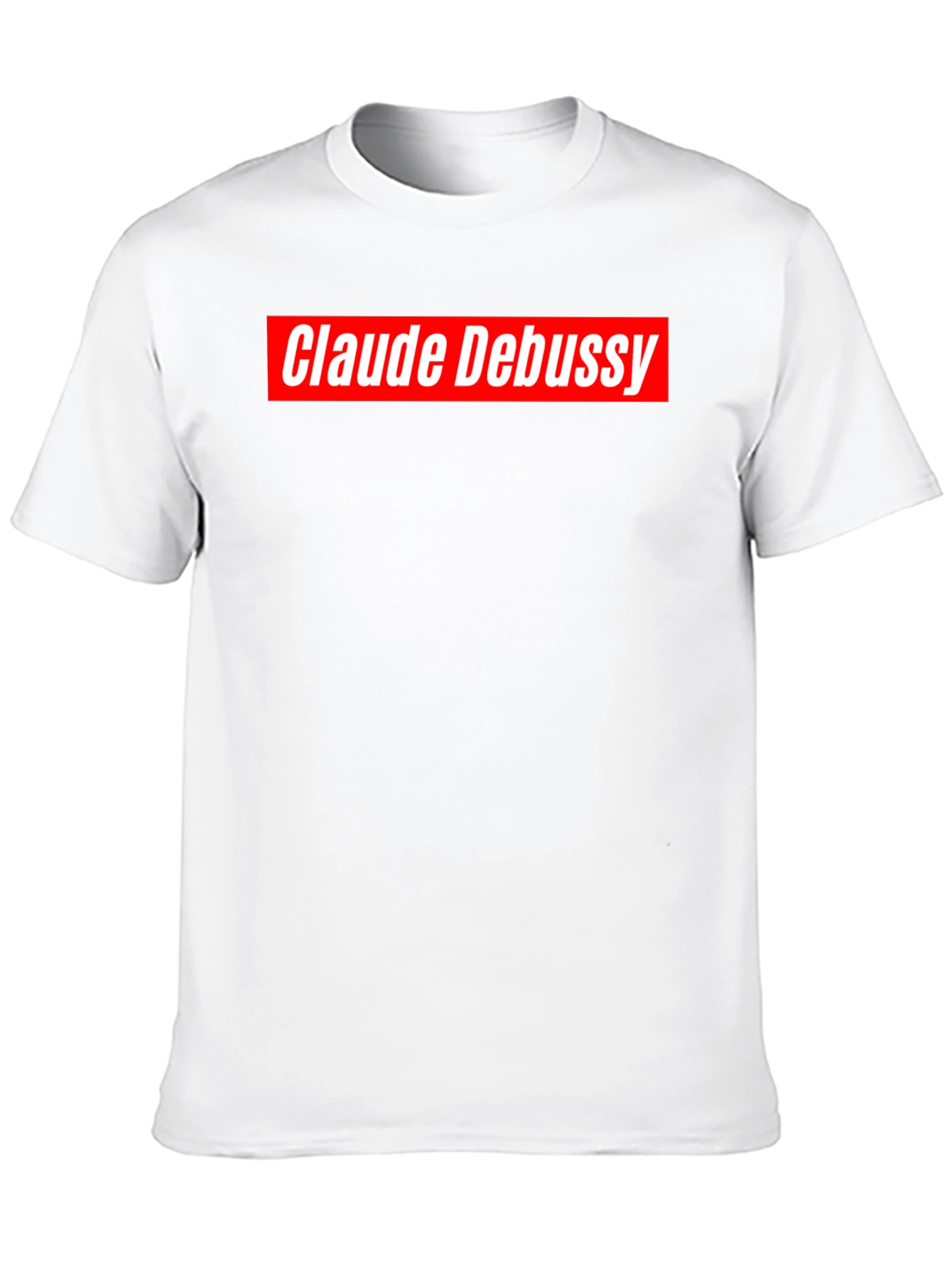 Claude Debussy Graphic T-Shirt - Black