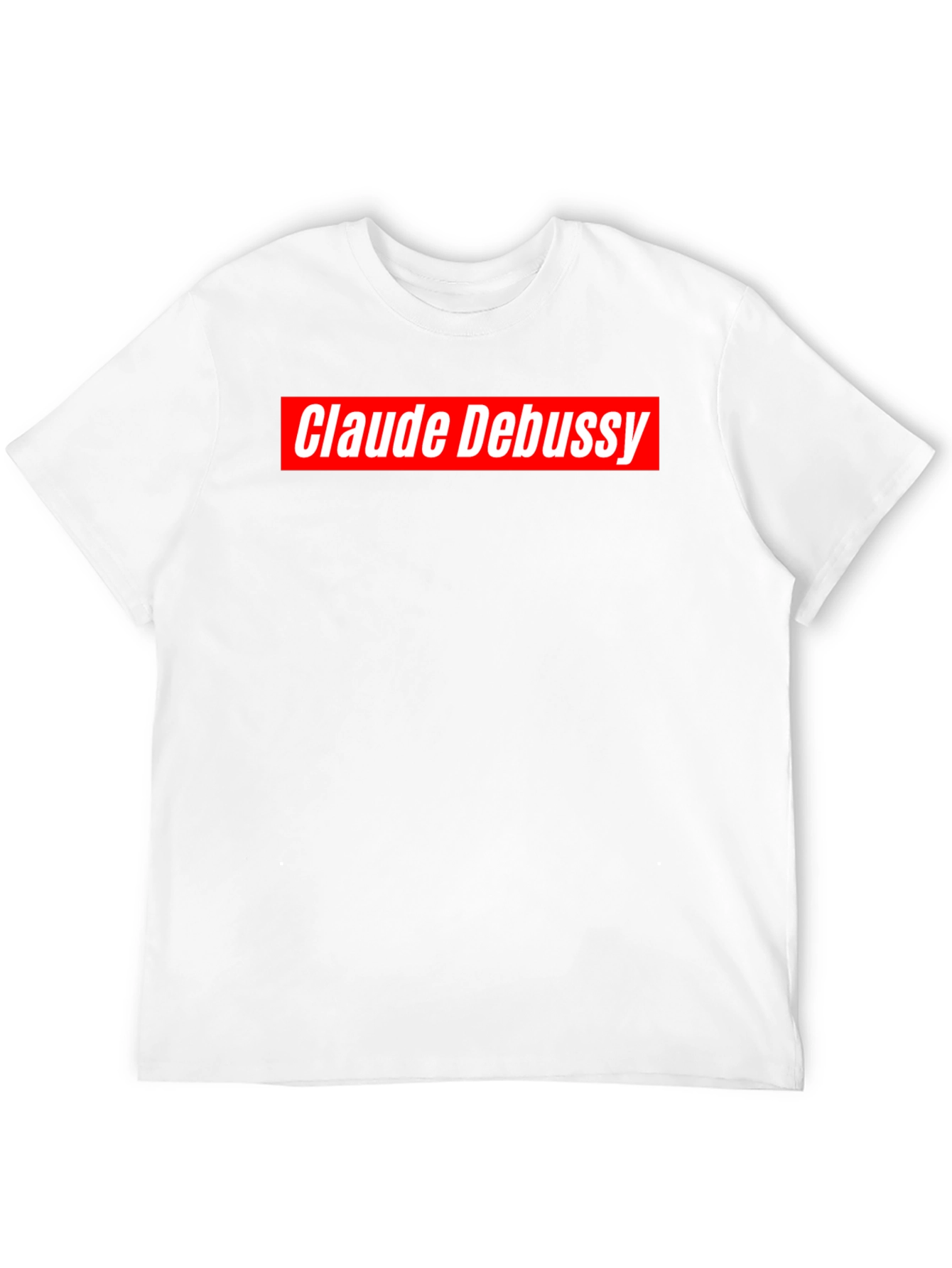 Claude Debussy Graphic T-Shirt - Black