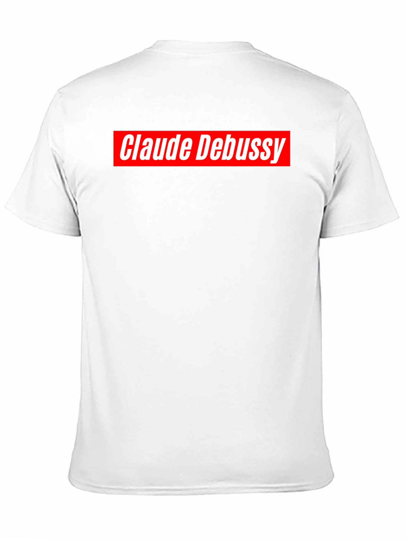 Claude Debussy Graphic T-Shirt - Black