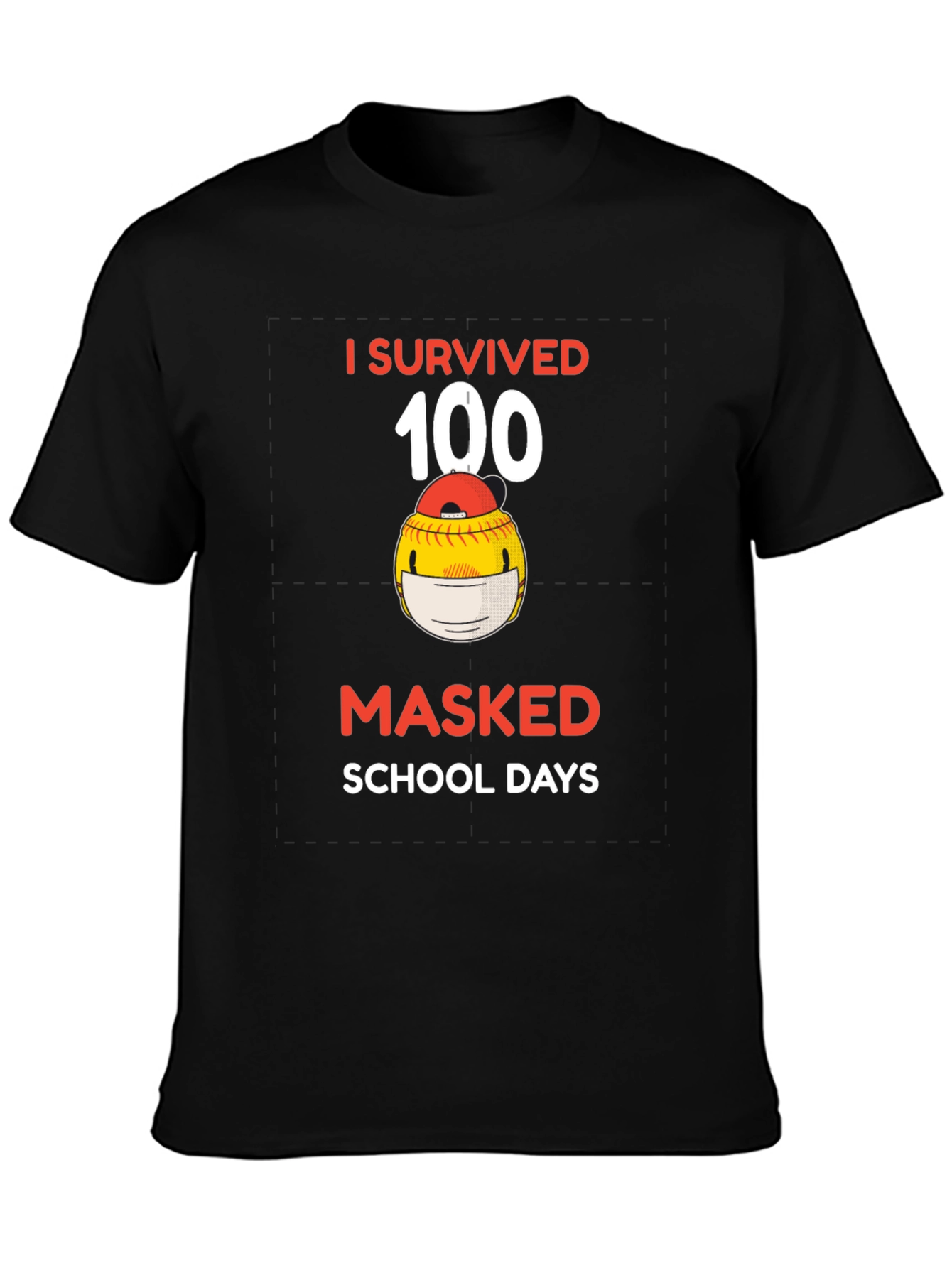 I Survived 100 Masked School Days T-Shirt