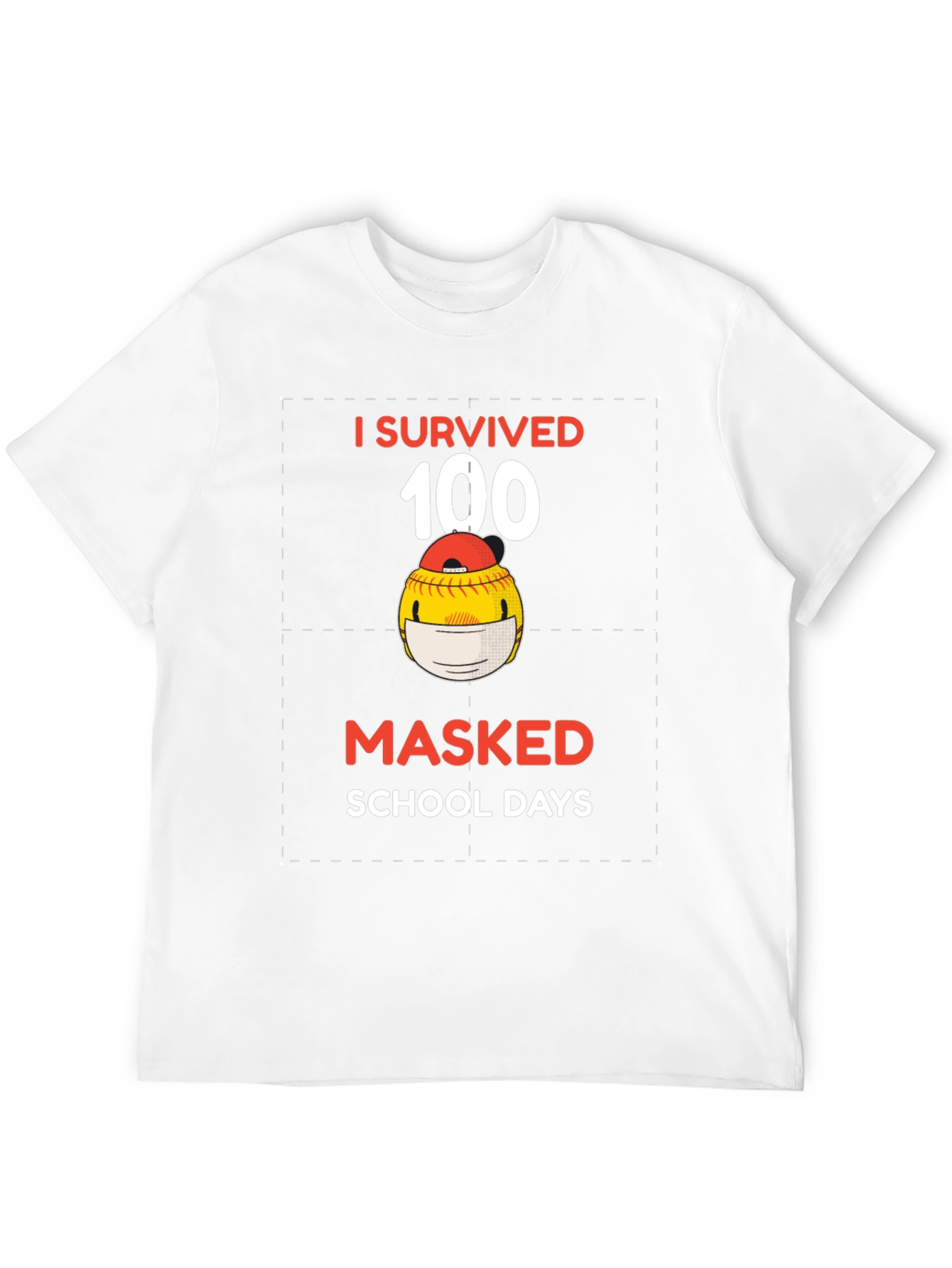 I Survived 100 Masked School Days T-Shirt