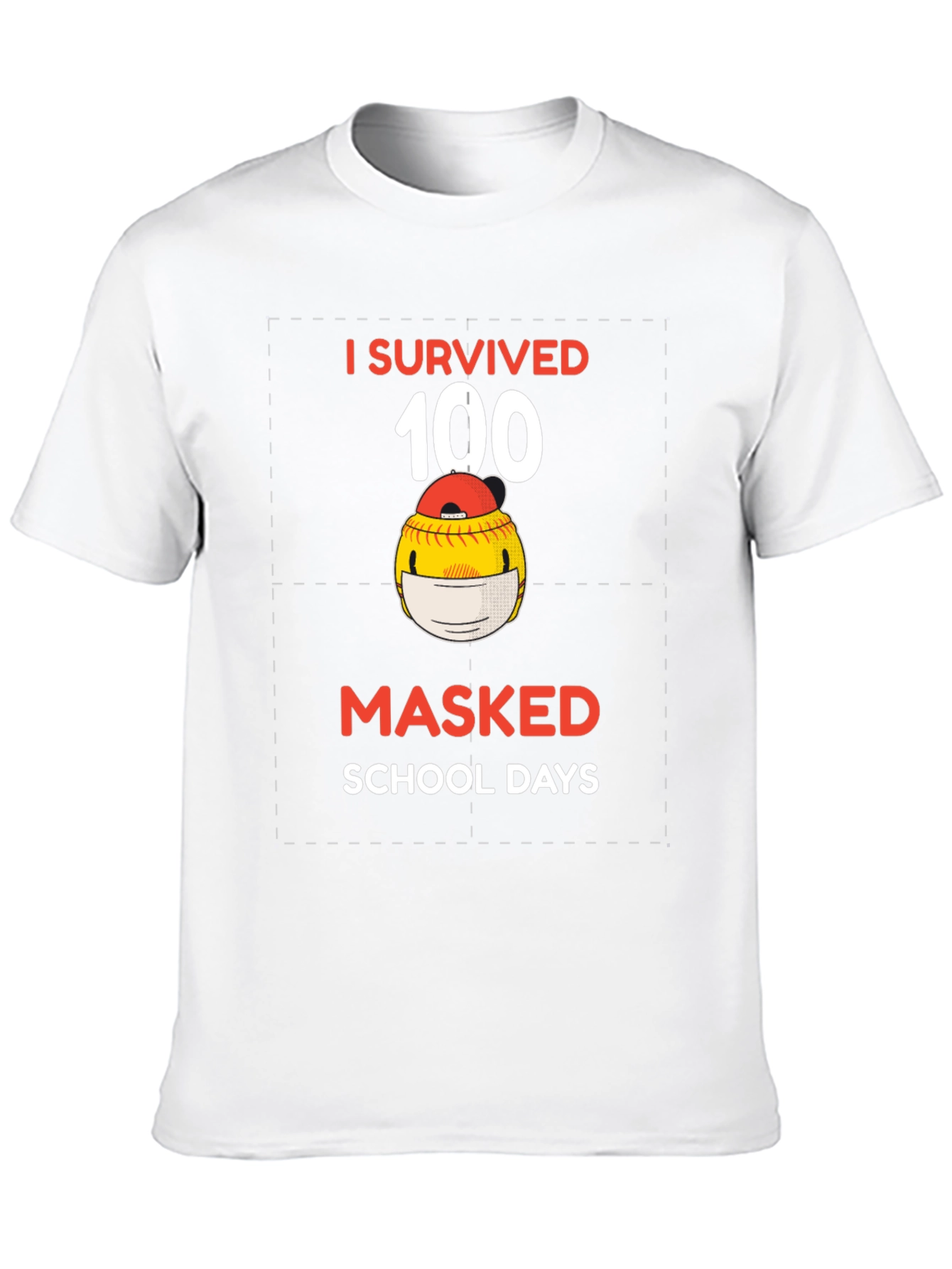 I Survived 100 Masked School Days T-Shirt
