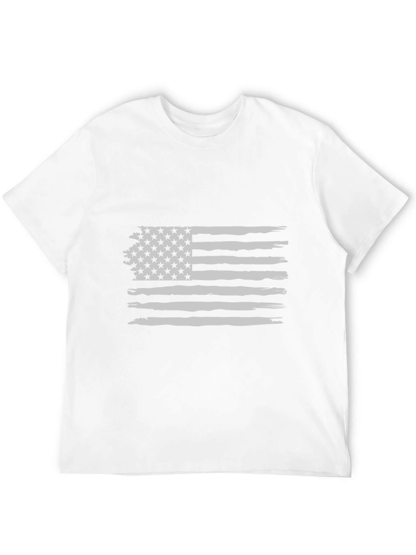 Distressed American Flag Graphic Tee