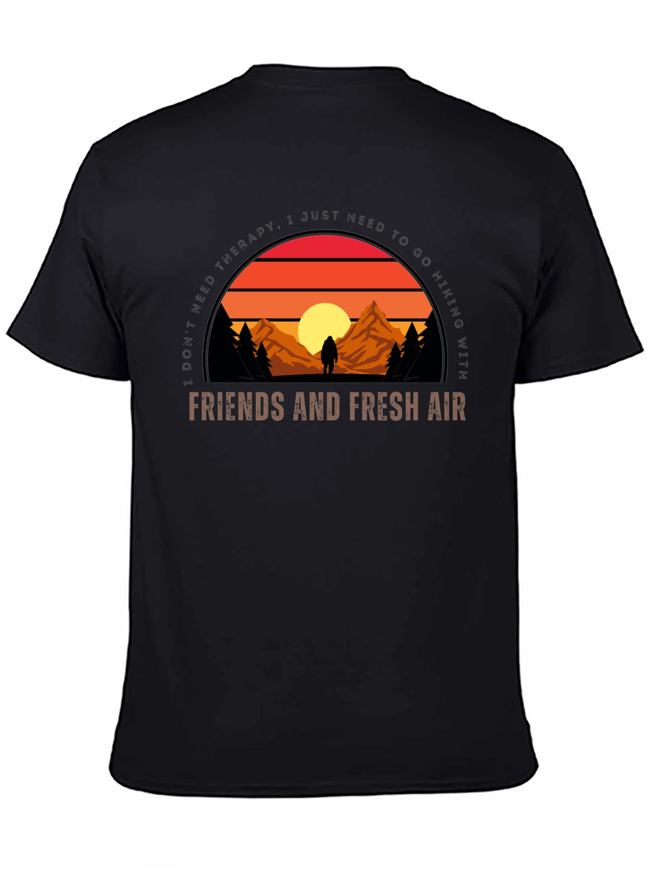 Hiking Graphic T-Shirt - Friends & Fresh Air