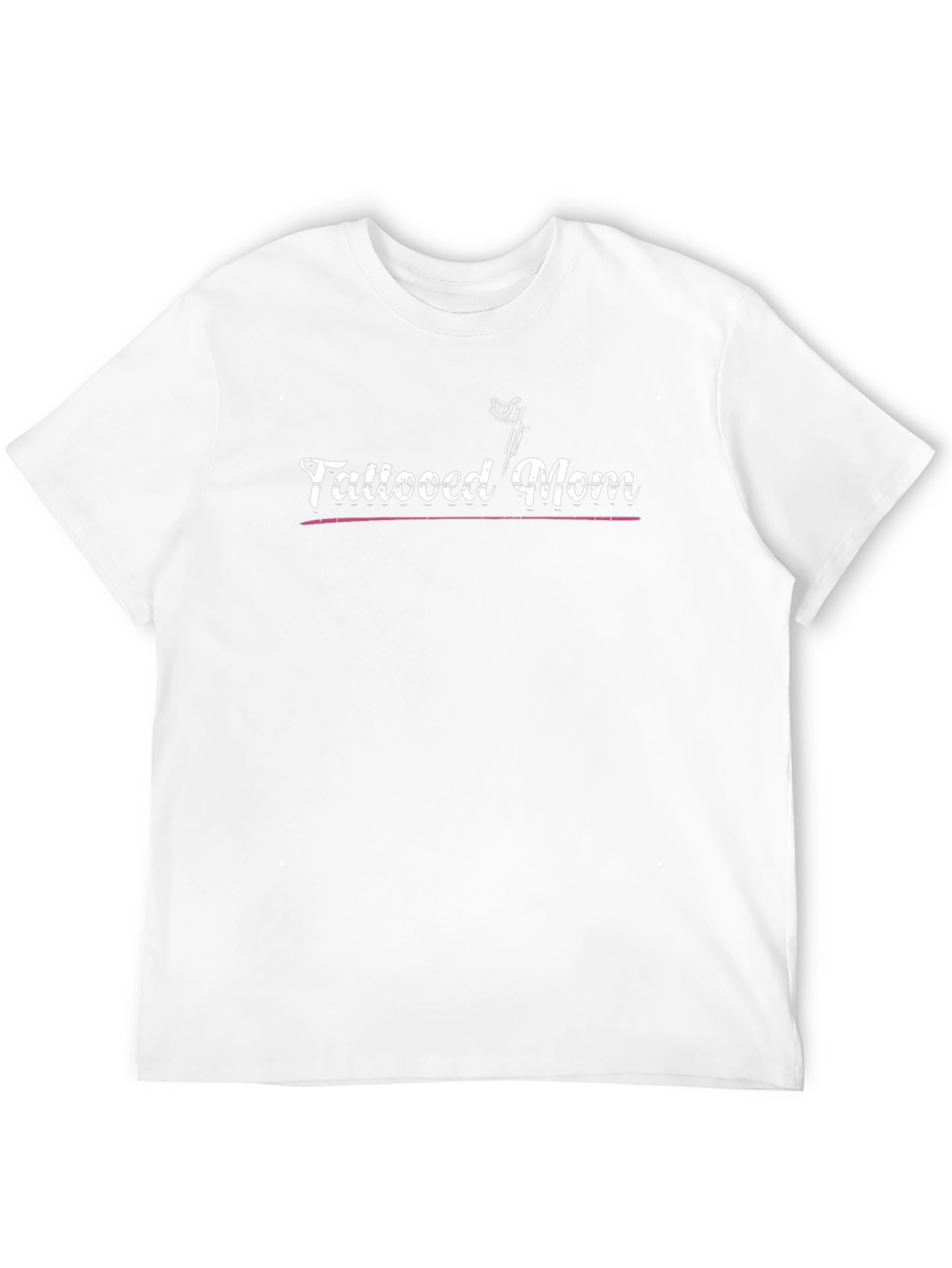 Tattooed Mom Black Graphic T-Shirt