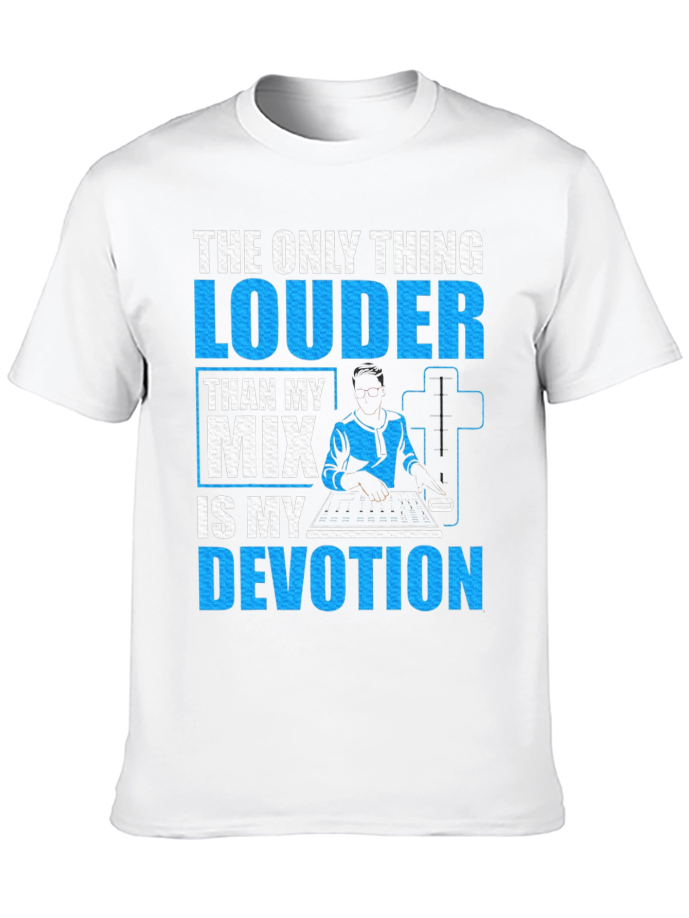 DJ Devotion Graphic Tee - The Only Thing Louder