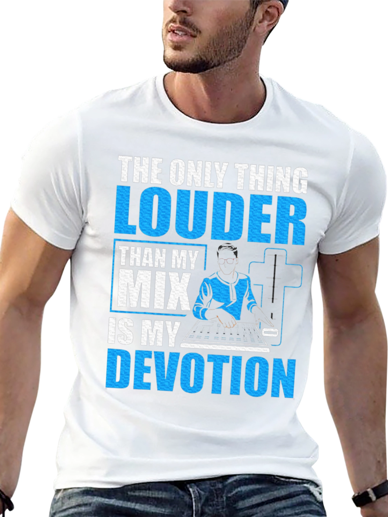 DJ Devotion Graphic Tee - The Only Thing Louder