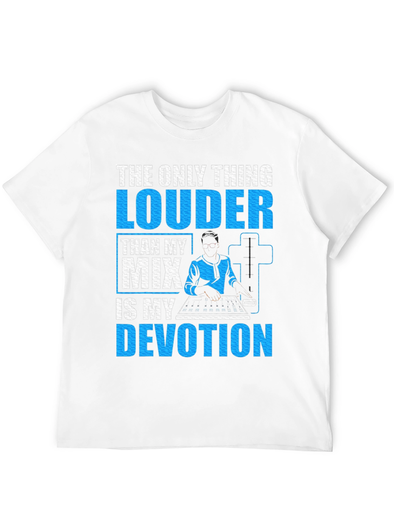 DJ Devotion Graphic Tee - The Only Thing Louder