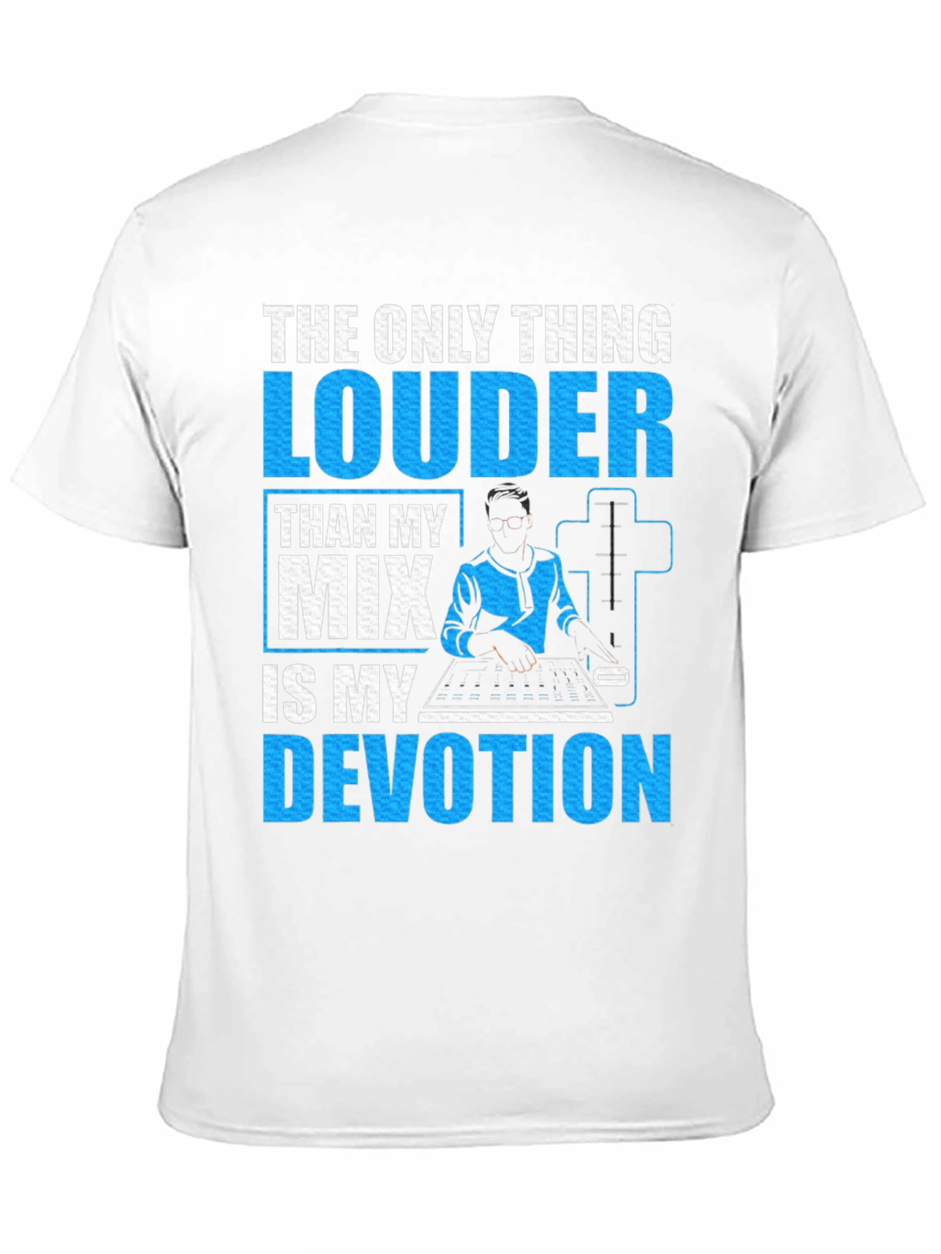 DJ Devotion Graphic Tee - The Only Thing Louder