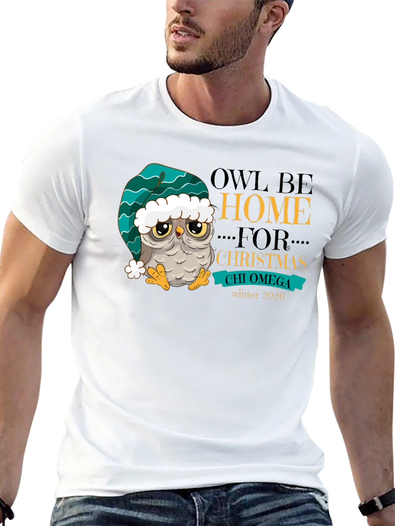 Owl Be Home For Christmas T-Shirt