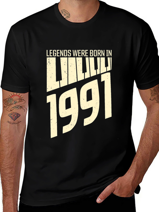 Legends Were Born in 1991 Piano T-Shirt