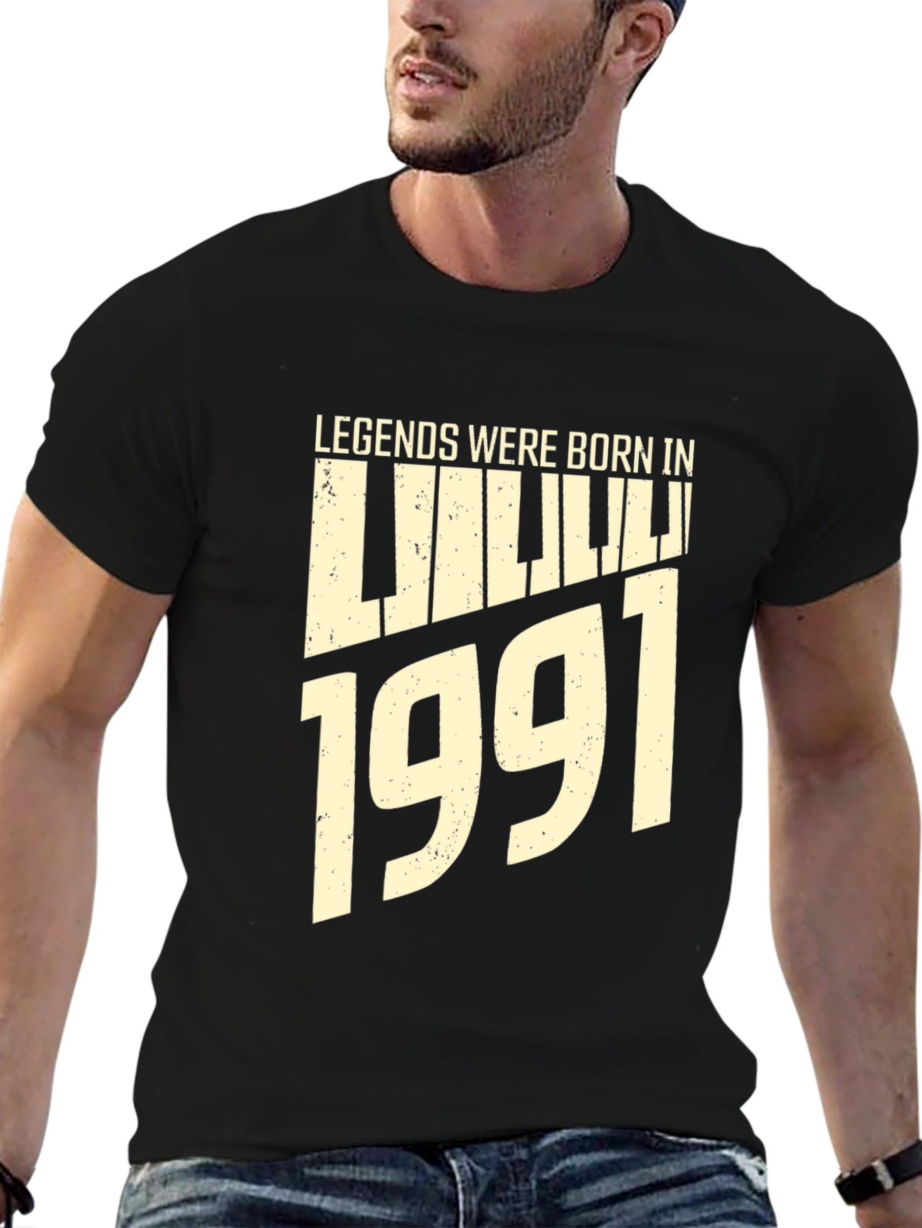 Legends Were Born in 1991 Piano T-Shirt