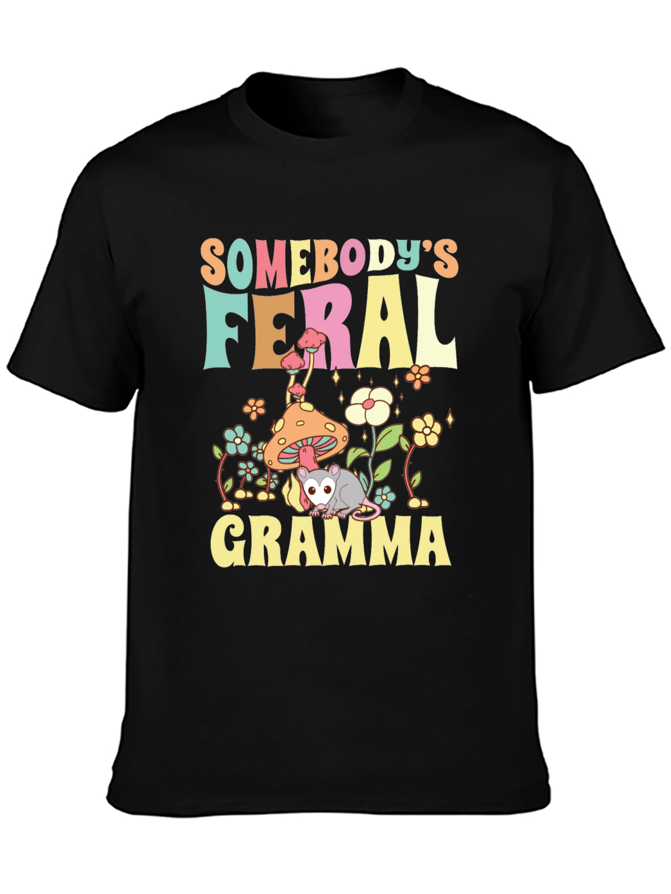 Feral Gramma Possum Graphic Tee
