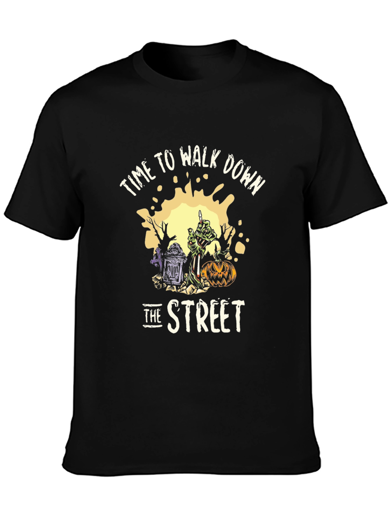 Time to Walk Down the Street Halloween T-Shirt