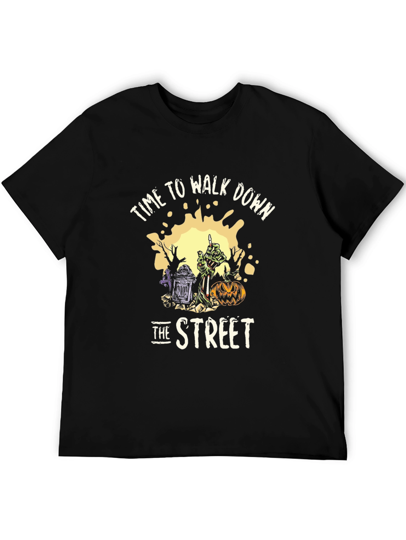 Time to Walk Down the Street Halloween T-Shirt