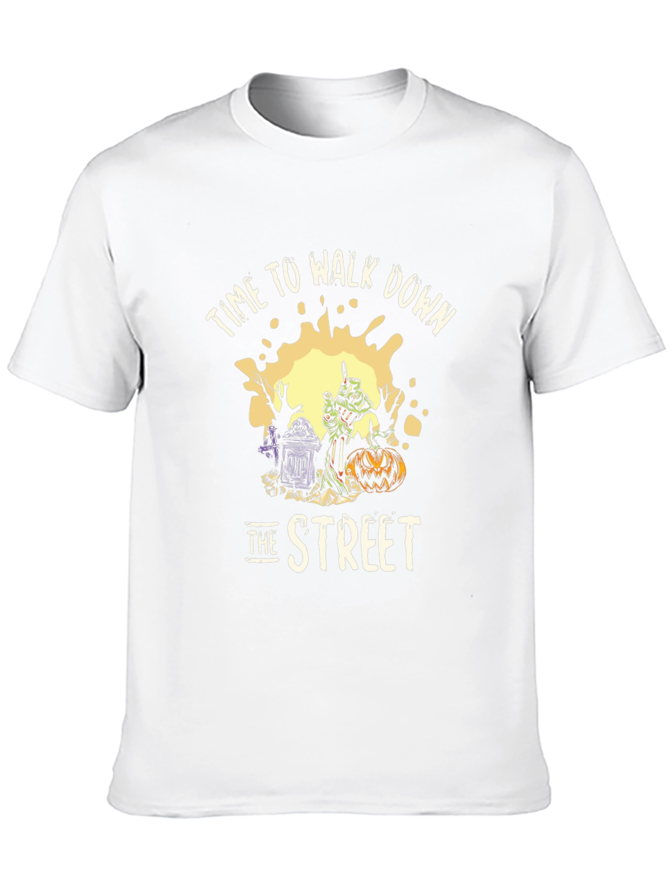 Time to Walk Down the Street Halloween T-Shirt