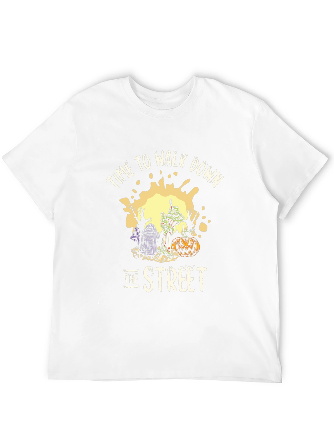 Time to Walk Down the Street Halloween T-Shirt